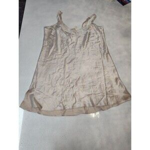 Victoria's Secret Champagne Chemise with Translucent Lace New With Tags Vintage